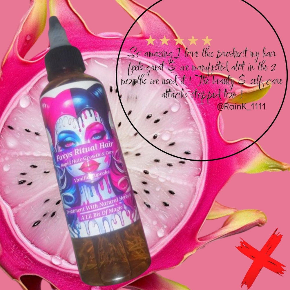 Vanilla Cupcake Hair Growth Ritual Oil